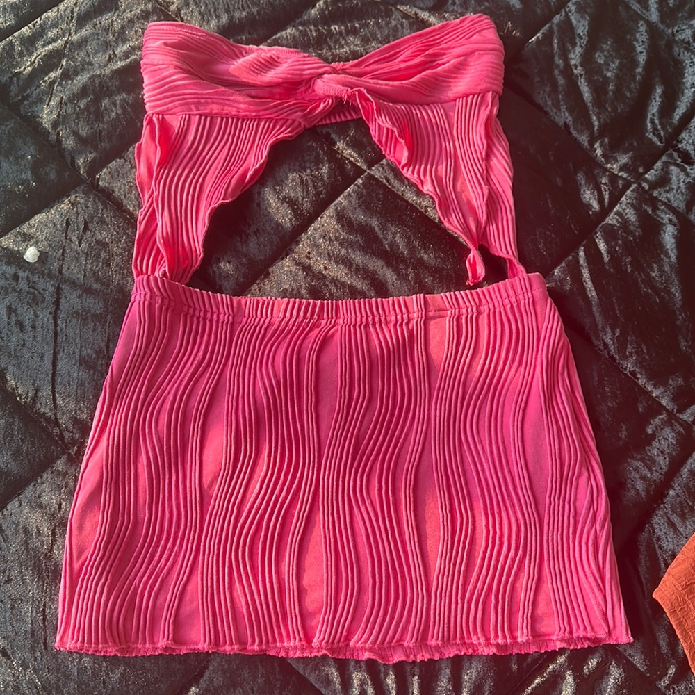 Pink Shein Skirt Set
